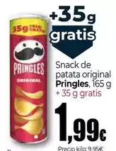 UNIDE Alimentación Pringles - snack de patata original oferta