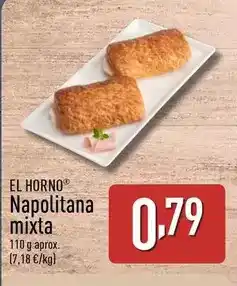 ALDI El horno - napolitana mixta oferta