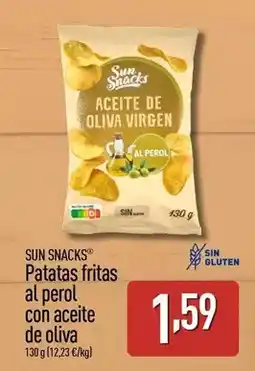 ALDI Sun snacks - patatas fritas al perol con aceite de oliva oferta