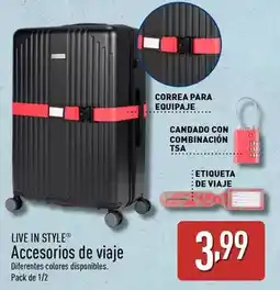 ALDI Live in style - accesorios de viaje oferta