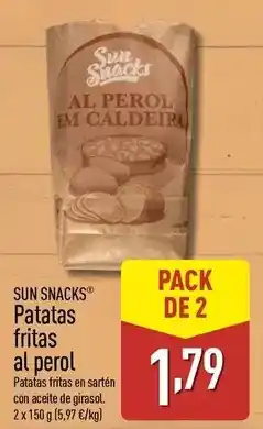 ALDI Sun snacks - patatas fritas al perol oferta