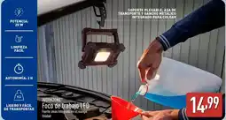 ALDI Workzone - foco de trabajo led oferta