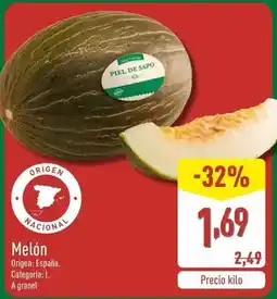 ALDI Melon oferta
