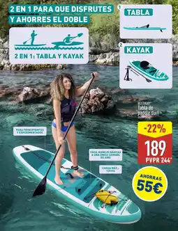ALDI Bestway - tabla de paddle surf oferta
