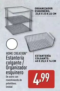 ALDI Home creation - estantería colgante/organizador esquinero oferta