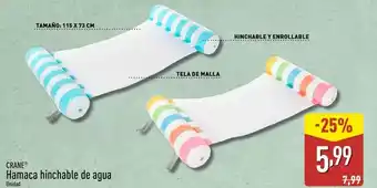 ALDI Crane - hamaca hinchable de agua oferta
