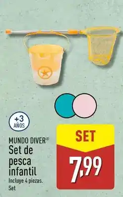 ALDI Mundo diver - set de pesca infantil oferta
