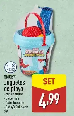 ALDI Smoby - juguetes de playa oferta