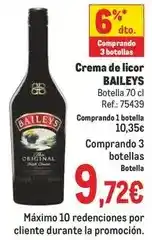 Makro Baileys - crema de licor oferta