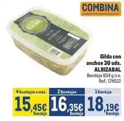 Makro Gilda - gilda con anchoa 30 uds oferta