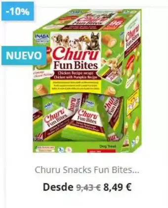Don Canino Churu - snacks fun bites oferta