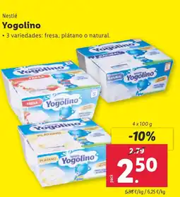 Lidl NESTLE Yogolino oferta