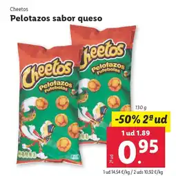 Lidl CHEETOS Pelotazos sabor queso oferta