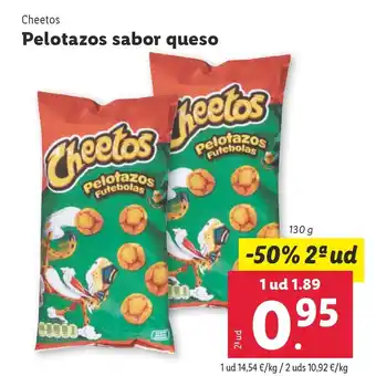 Lidl CHEETOS Pelotazos sabor queso oferta