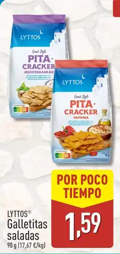 ALDI LYTTOS Galletitas saladas oferta