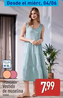 ALDI UP2FASHION Vestido de muselina oferta