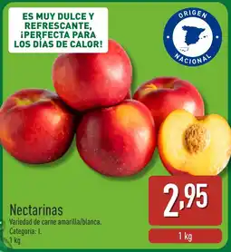 ALDI Nectarinas oferta