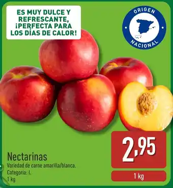 ALDI Nectarinas oferta