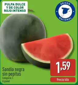 ALDI Sandía negra sin pepitas oferta