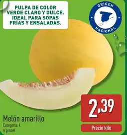 ALDI Melón amarillo oferta
