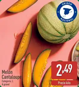 ALDI Melón Cantaloupe oferta