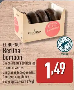 ALDI EL HORNO® Berlina bombón oferta