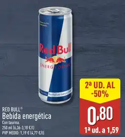 ALDI RED BULL Bebida energética oferta