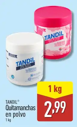 ALDI TANDIL® Quitamanchas en polvo oferta