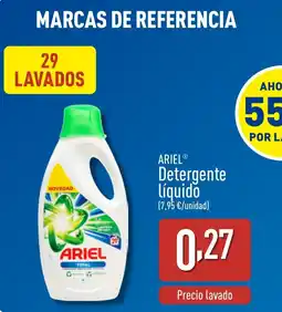 ALDI ARIEL Detergente Líquido oferta