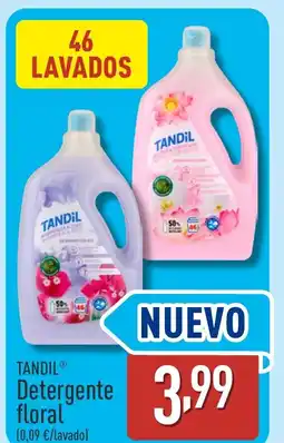 ALDI TANDIL Detergente floral oferta