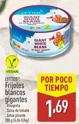 ALDI LYTTOS Frijoles blancos gigantes oferta