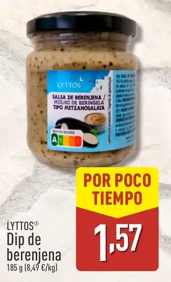 ALDI LYTTOS® Dip de berenjena oferta
