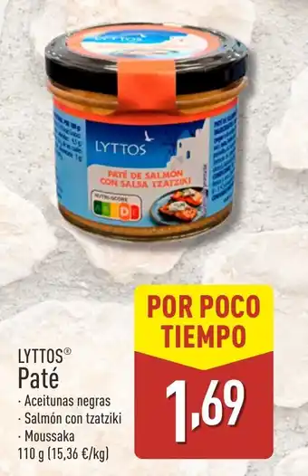 ALDI LYTTOS Paté oferta