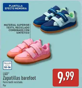 ALDI L&D Zapatillas barefoot oferta
