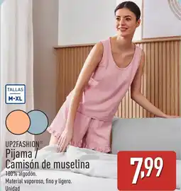 ALDI UP2FASHION Pijama Camisón de muselina oferta