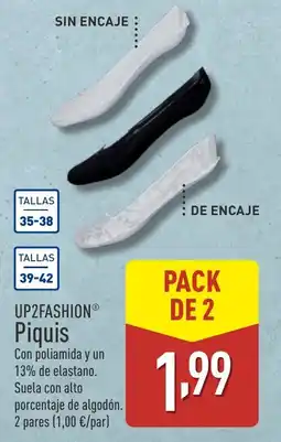 ALDI UP2FASHION Piquis oferta