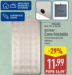ALDI BESTWAY Cama hinchable oferta