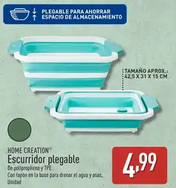ALDI HOME CREATION® Escurridor plegable oferta