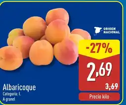 ALDI Albaricoque oferta