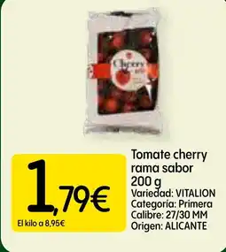 Dialprix Tomate cherry rama sabor oferta