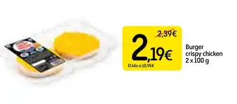 Dialprix Burger chicken oferta