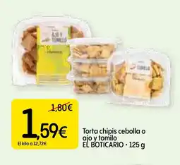 Dialprix EL BOTICARIO Torta chipis cebolla o ajo y tomilo oferta