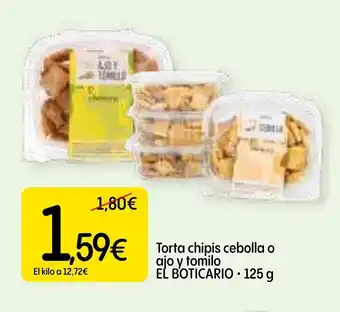 Dialprix EL BOTICARIO Torta chipis cebolla o ajo y tomilo oferta