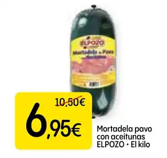 Dialprix ELPOZO Mortadela pavo con aceitunas oferta