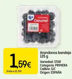Dialprix Arandanos bandeja oferta