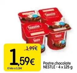 Dialprix NESTLÉ Postre chocolate oferta