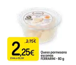 Dialprix FERRARINI Queso parmesano escamas oferta