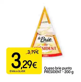 Dialprix PRÉSIDENT Queso brie punta oferta