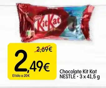 Dialprix NESTLÉ Chocolate Kit Kat oferta