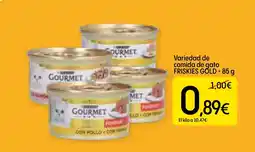 Dialprix FRISKIES GOLD Variedad de comida de gato oferta